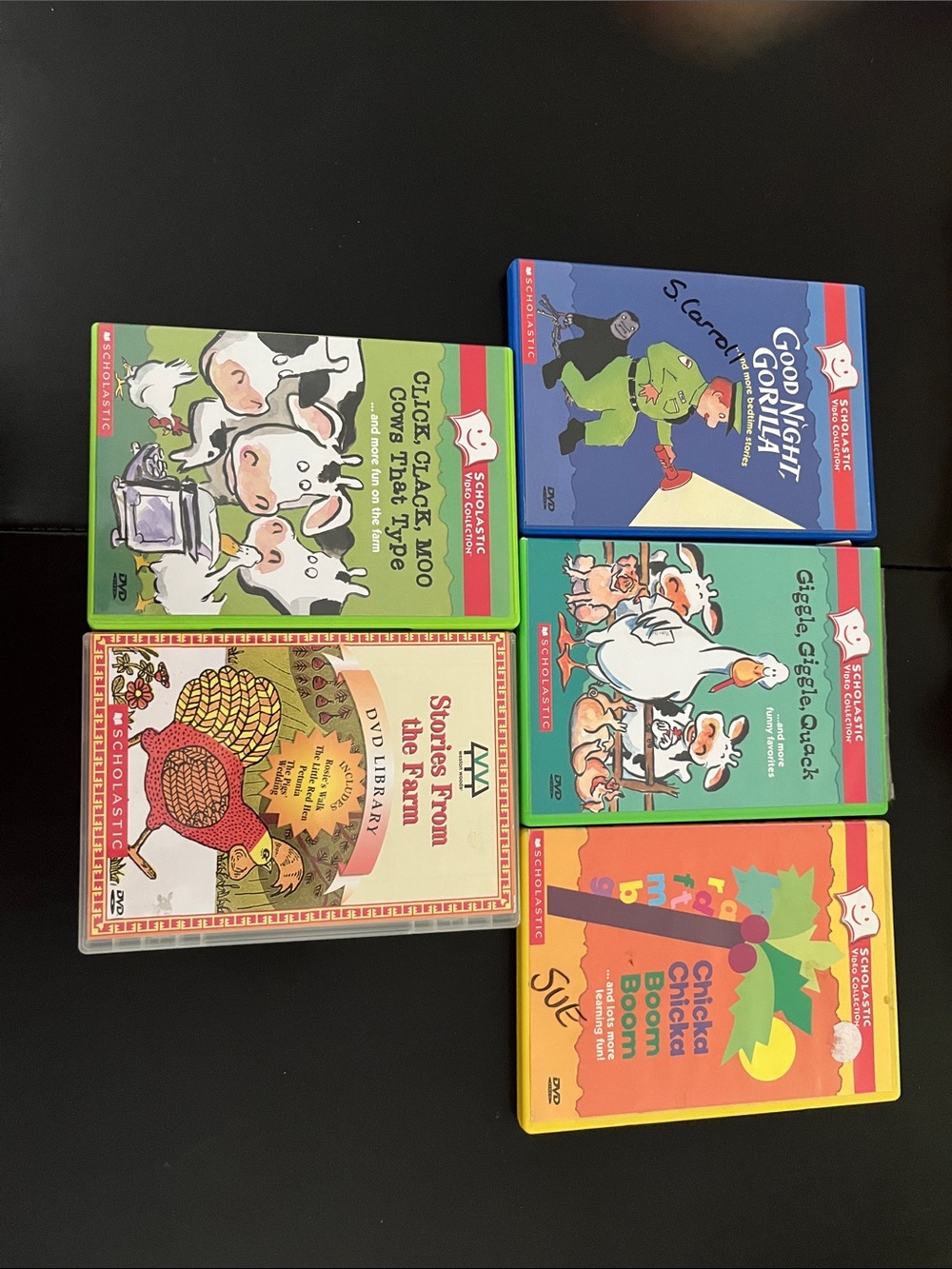 Children’s scholastic DVD set